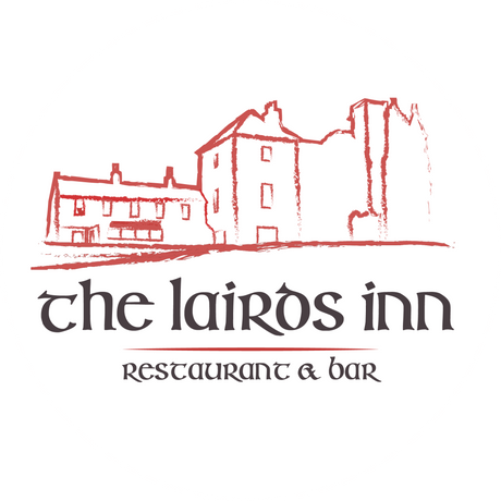 The Lairds Inn logo showing a sword