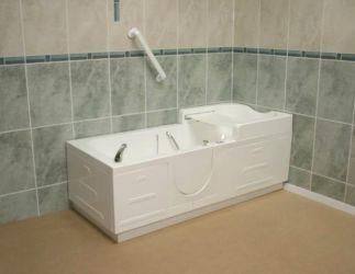 walk-in bathtub for the elderly