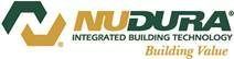 A logo for nudura integrated building technology building value