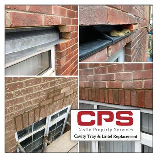 repointing work around a window with replacement bricks