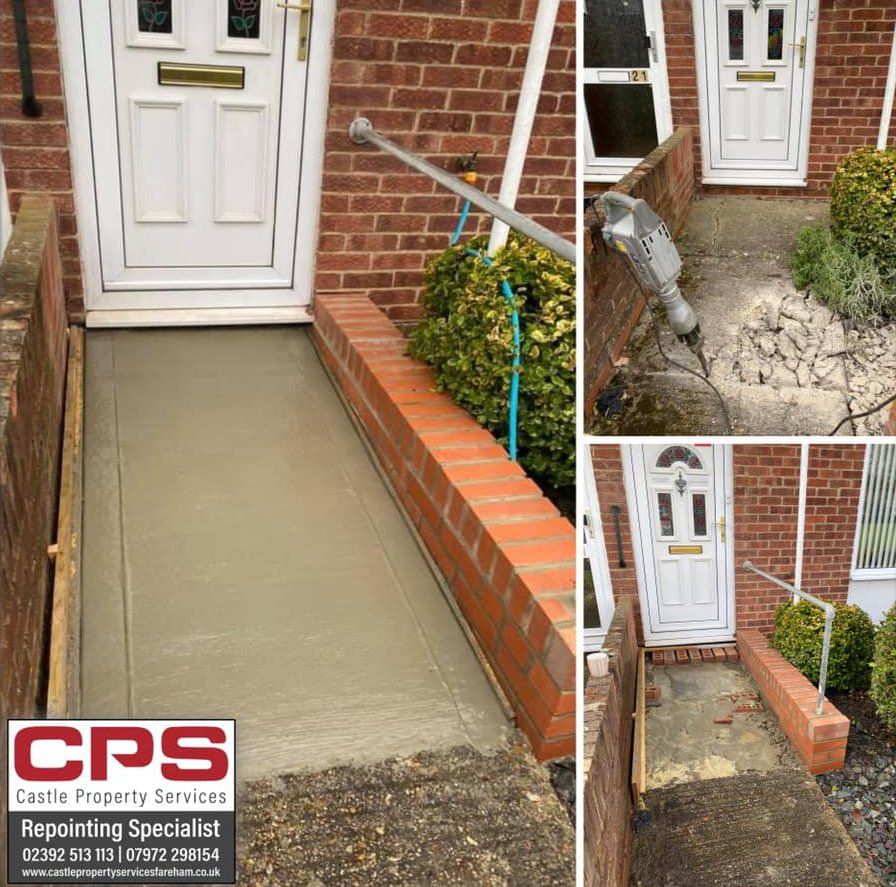 new path to front door