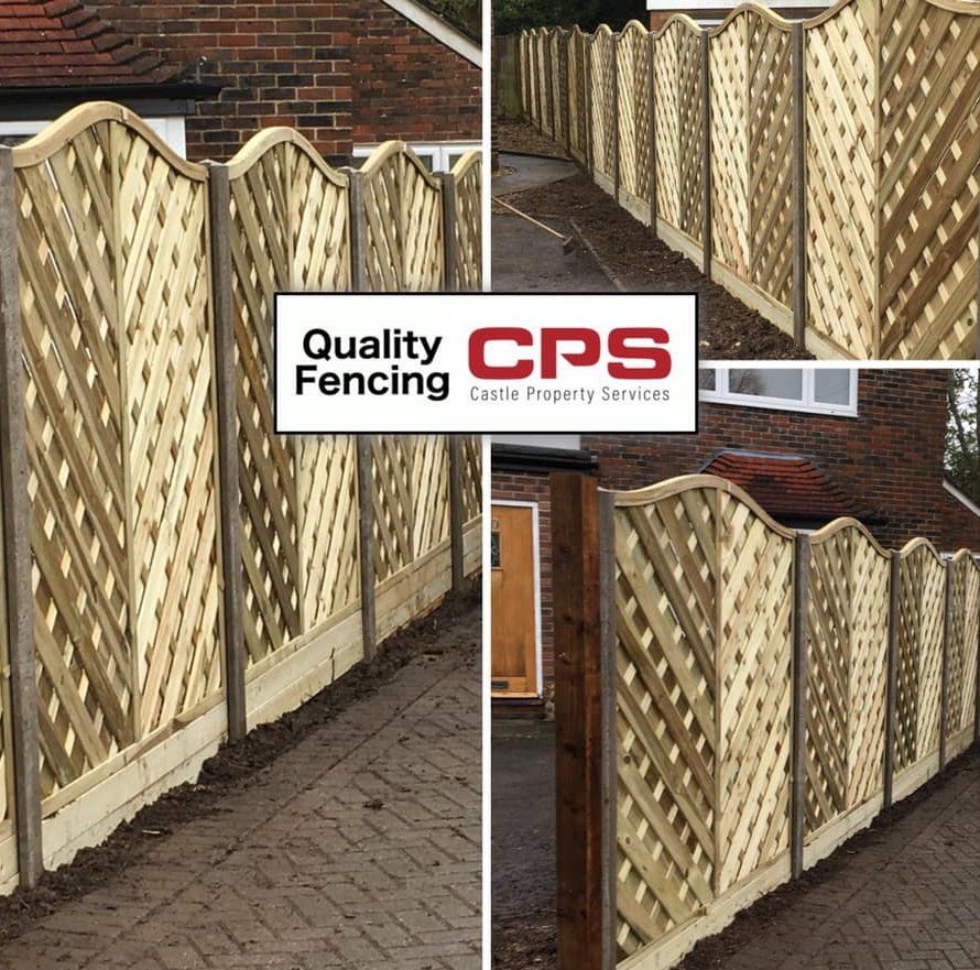 new criss cross fence