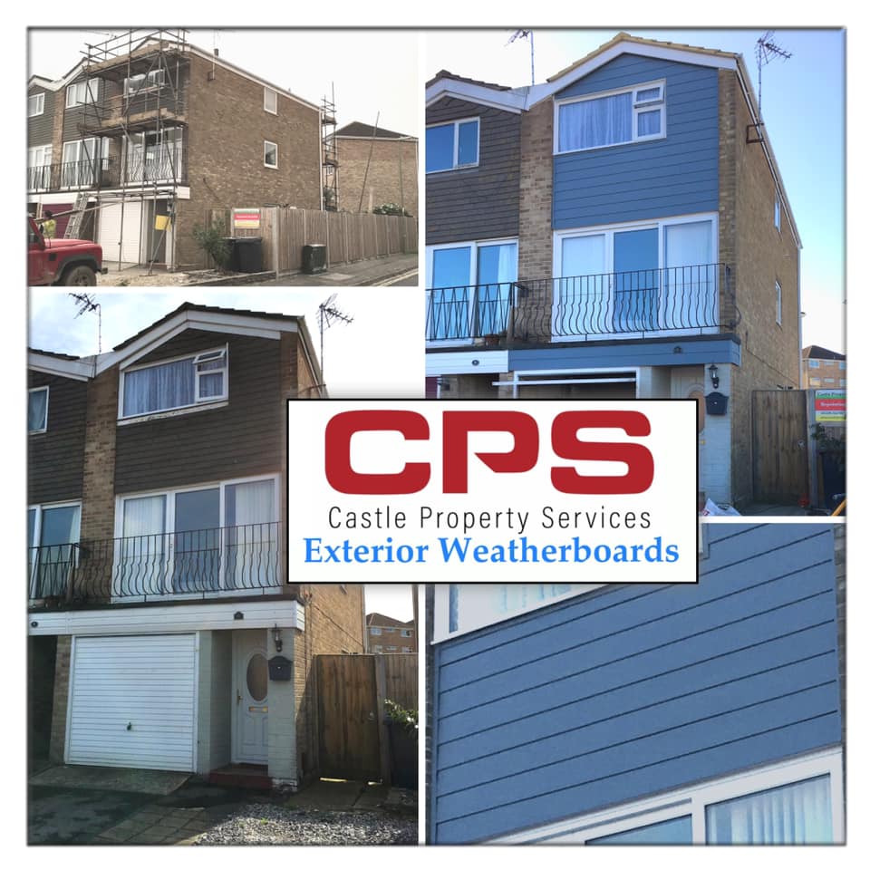 redecorated cladding on house