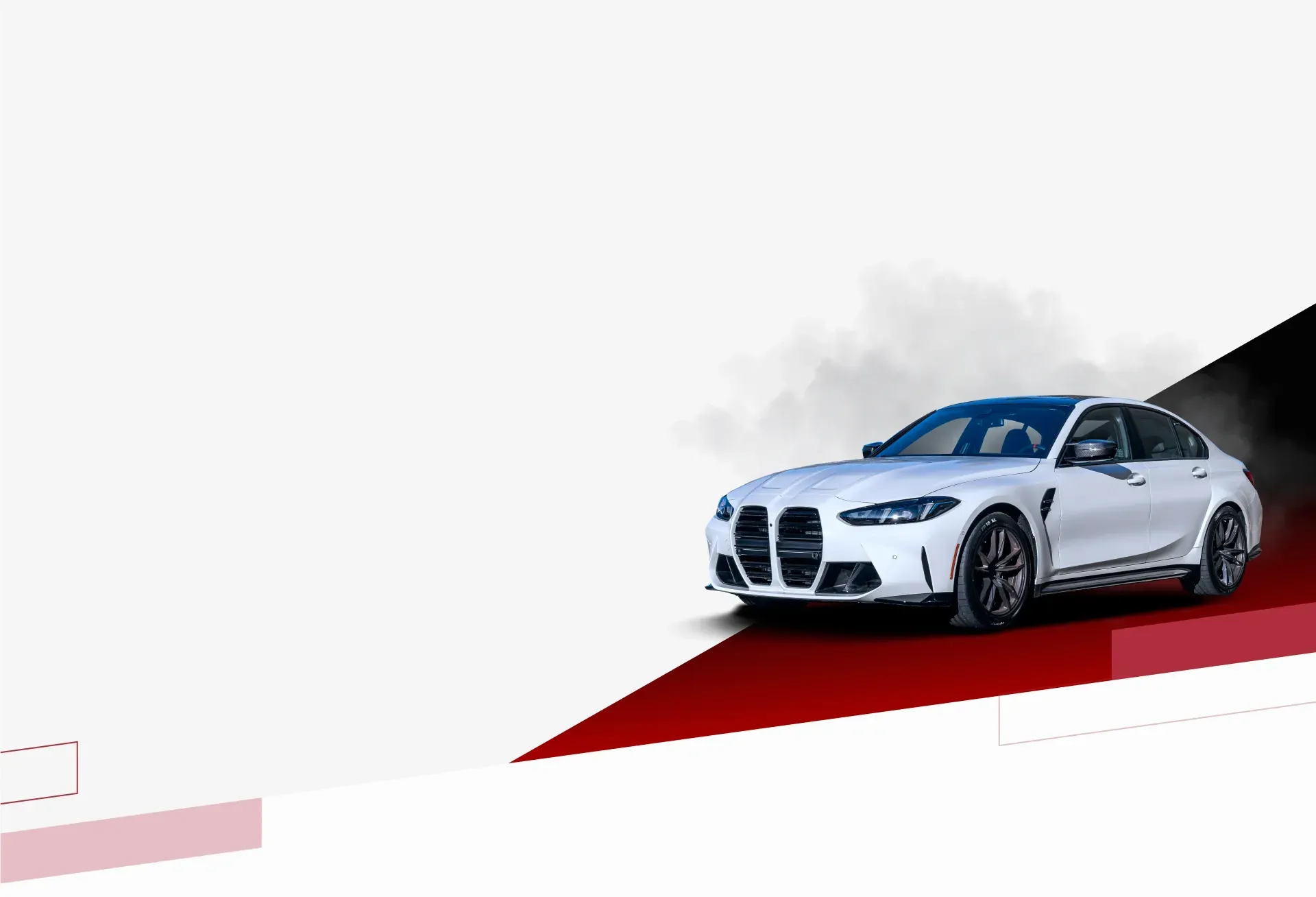 White Car Background | Tom's Auto Maintenance
