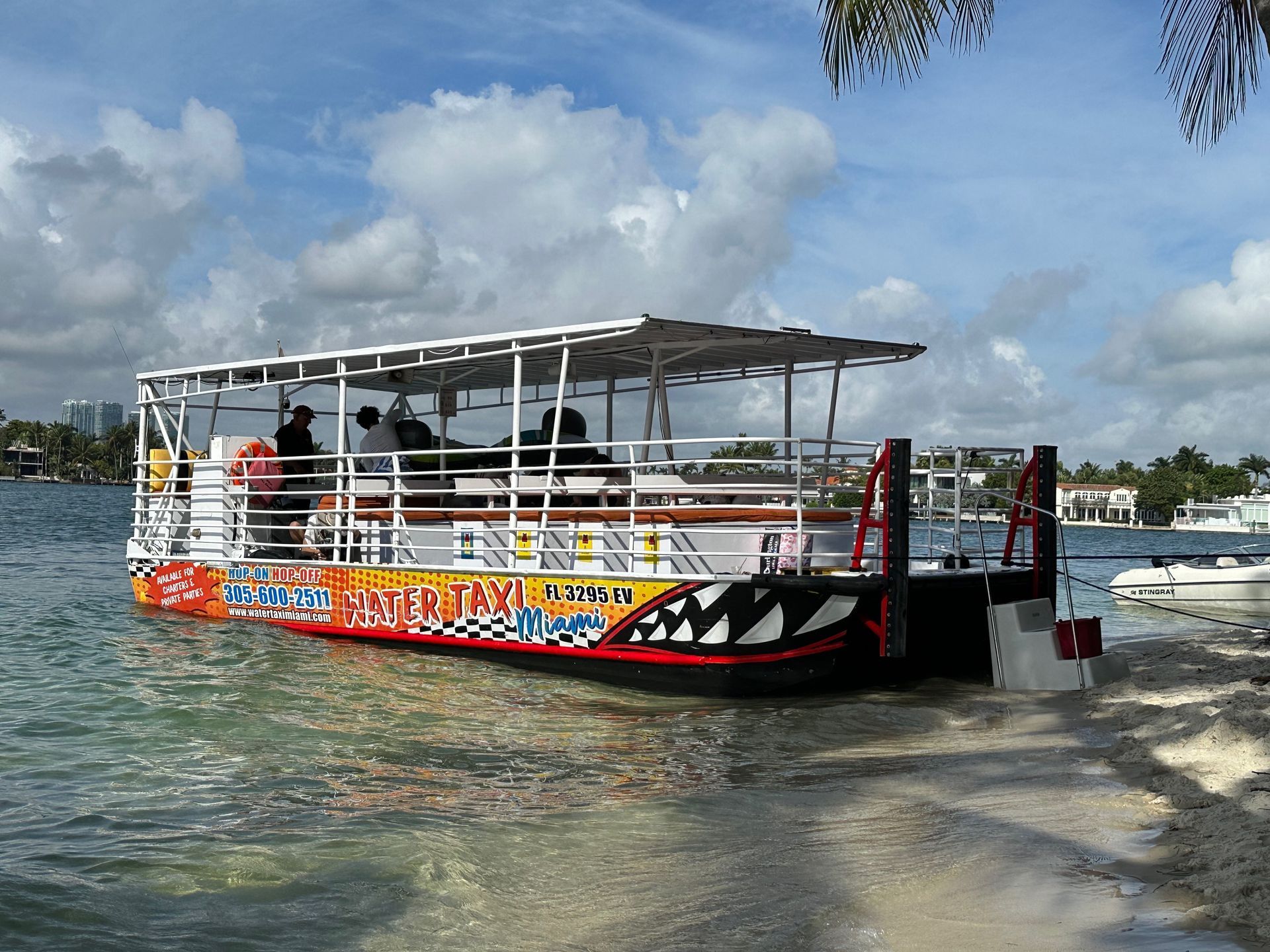A water taxi.