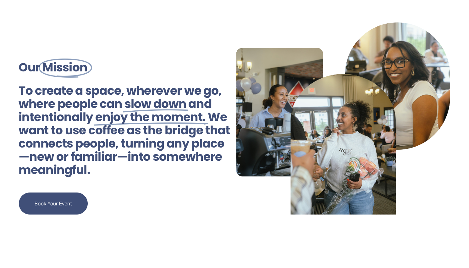 snmplus project - makoma coffee about page