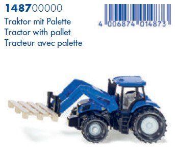Siku 1487 Traktor mit Palette