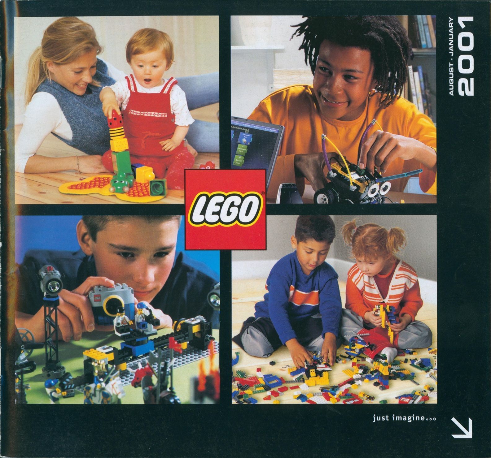 Lego Katalog 2001 August - Januar