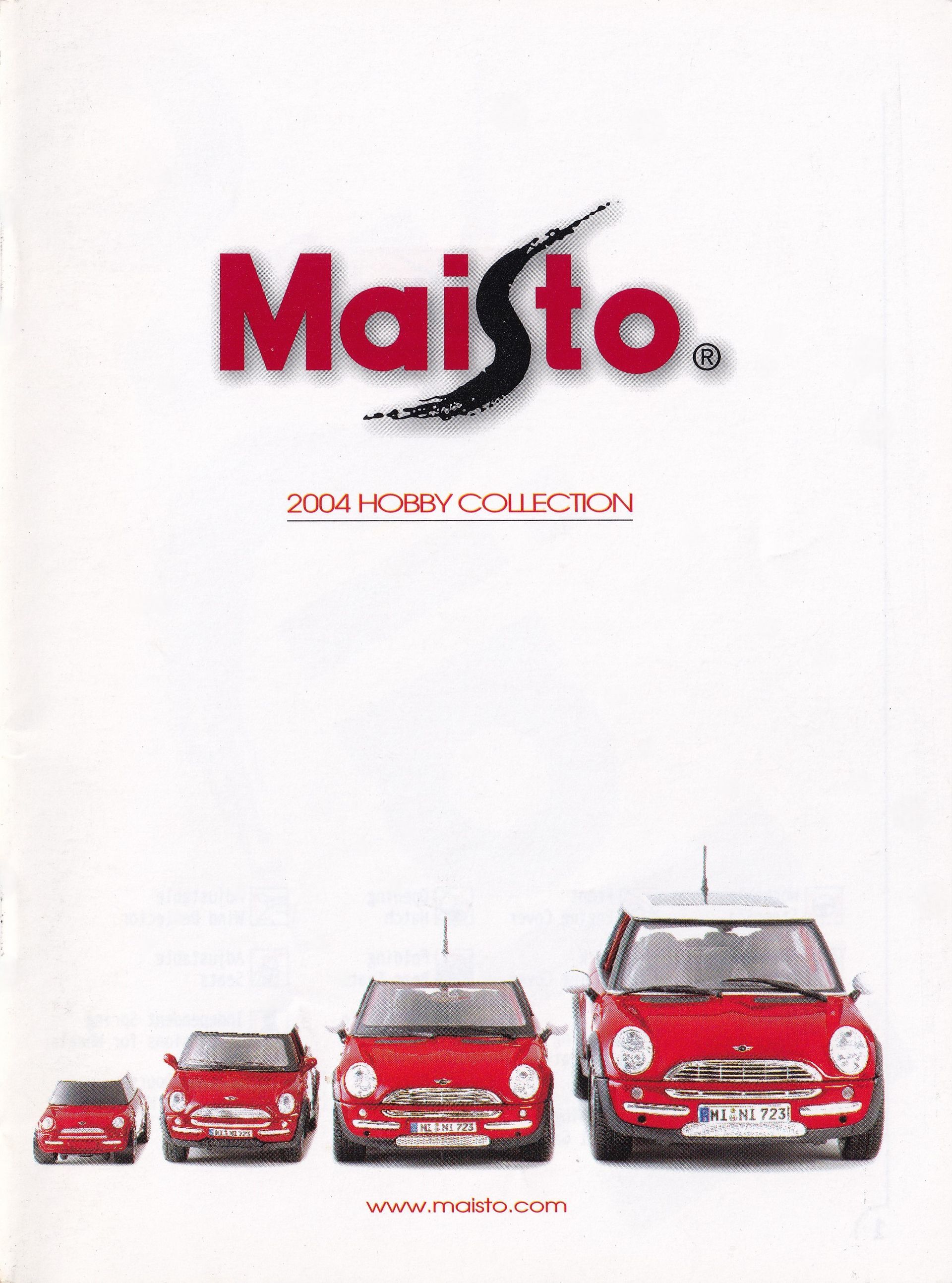 Maisto Katalog 2004