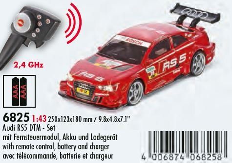 Siku 6825 Audi RS5 DTM - Set