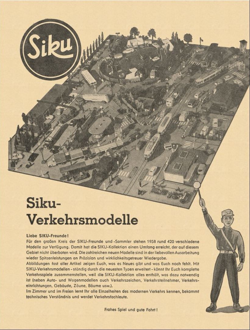 Siku Catalogue 1958