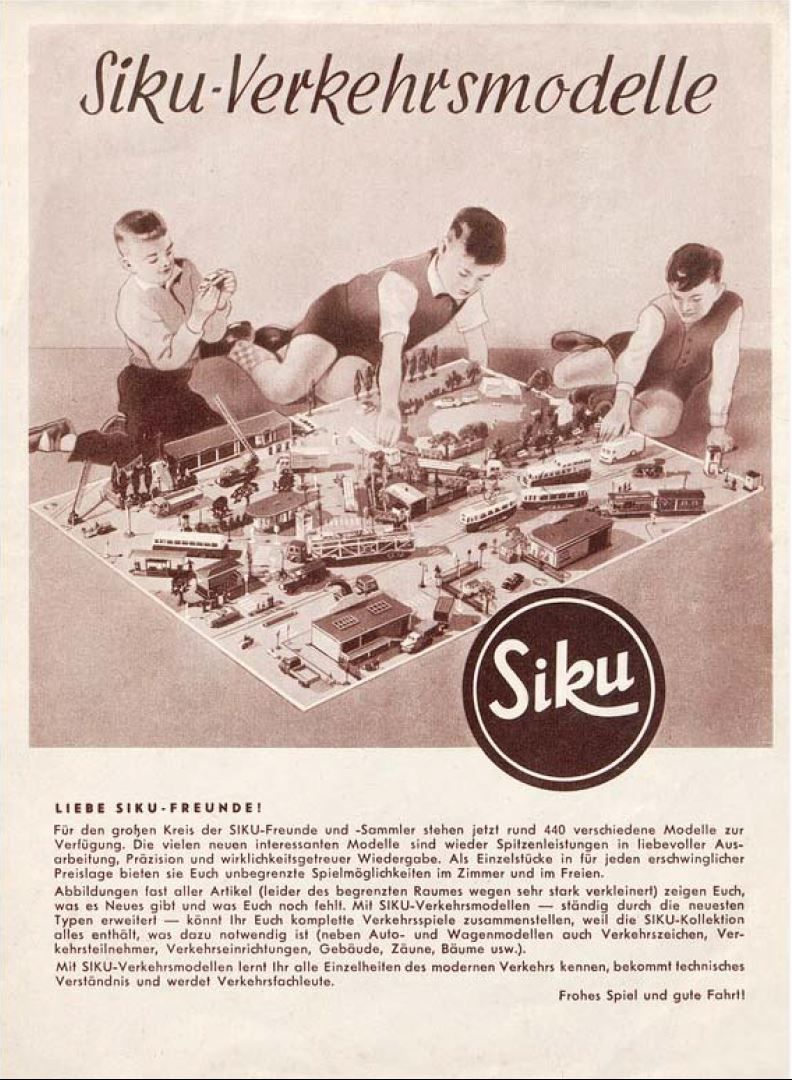 Siku Catalogue 1959