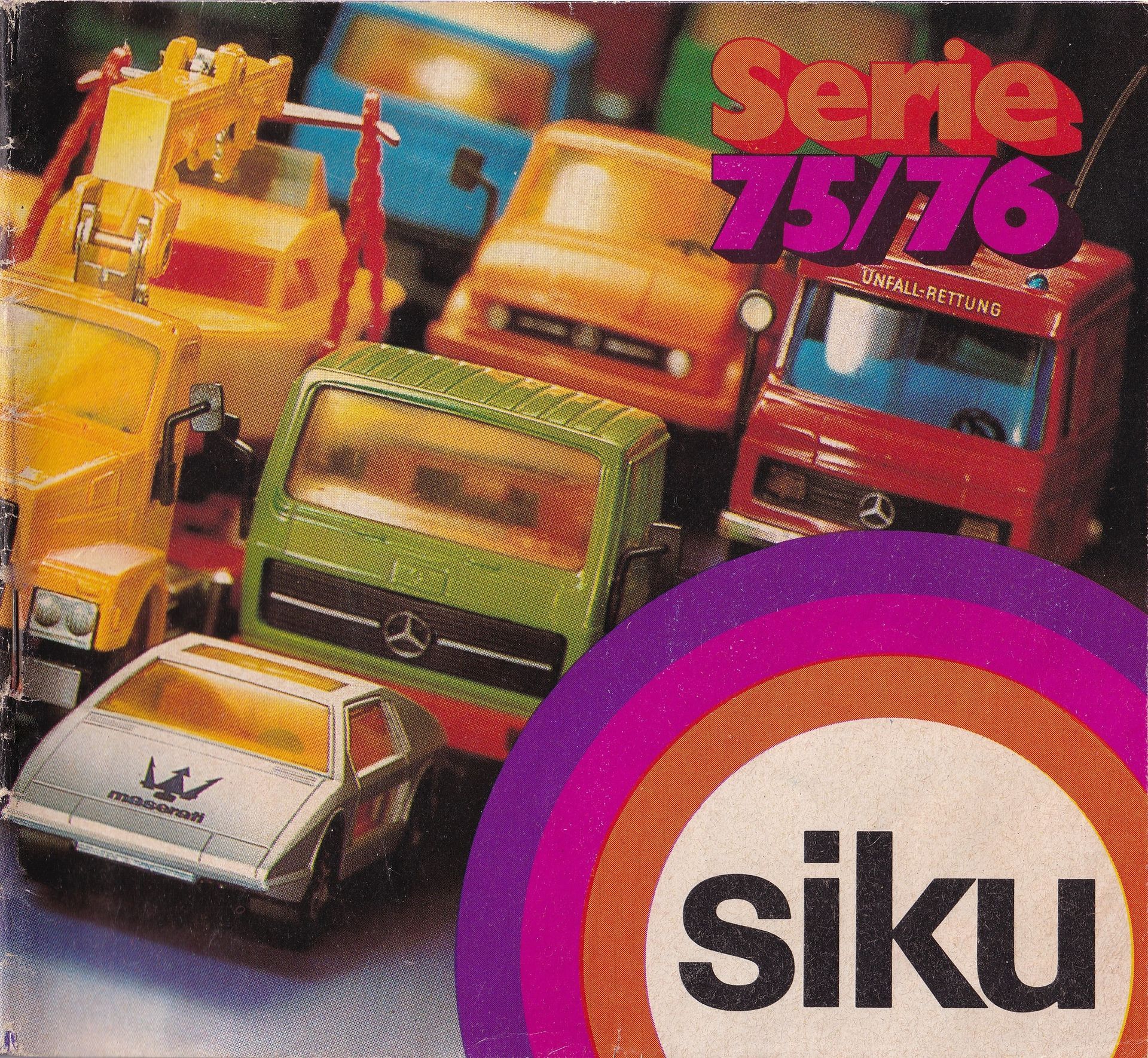 Siku Catalogue 1975-76