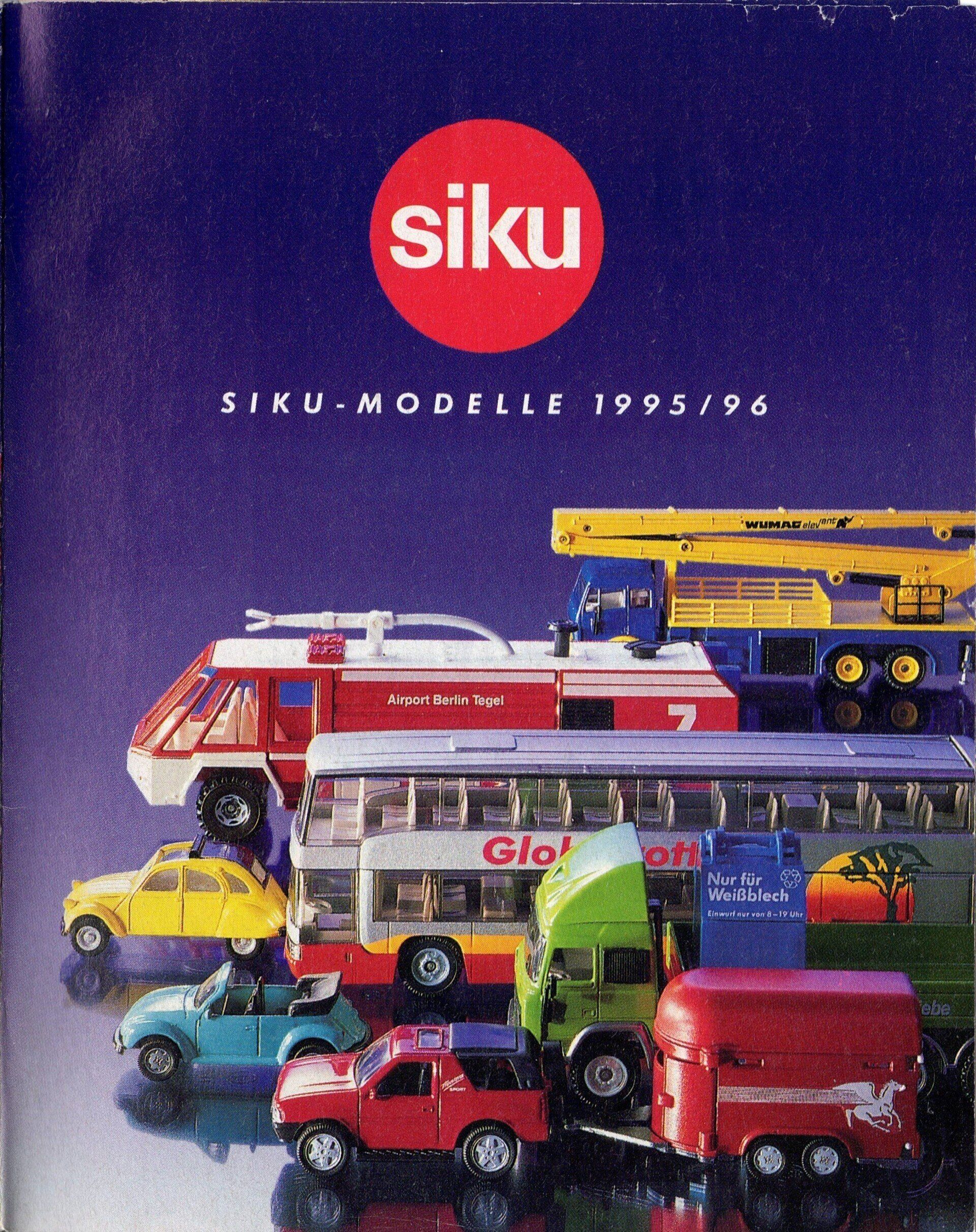 Siku Catalogue 1995-96