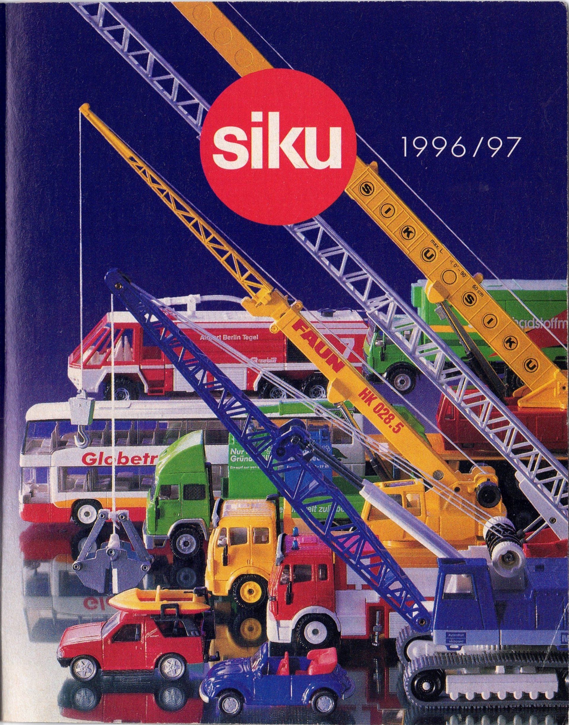 Siku Catalogue 1996-97