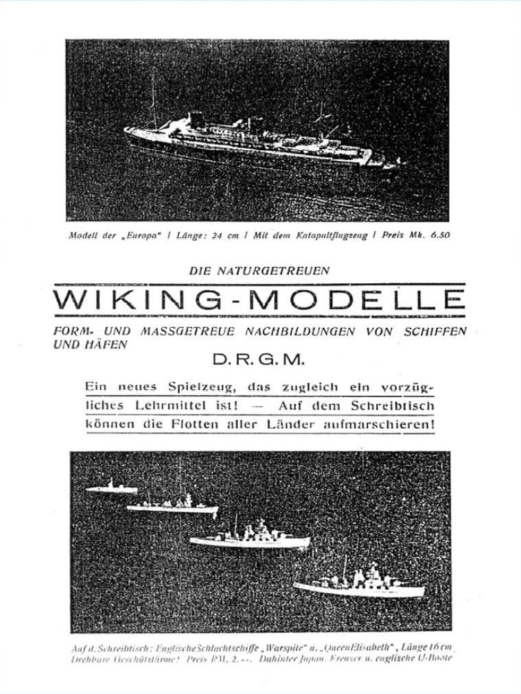Wiking Katalog 1934