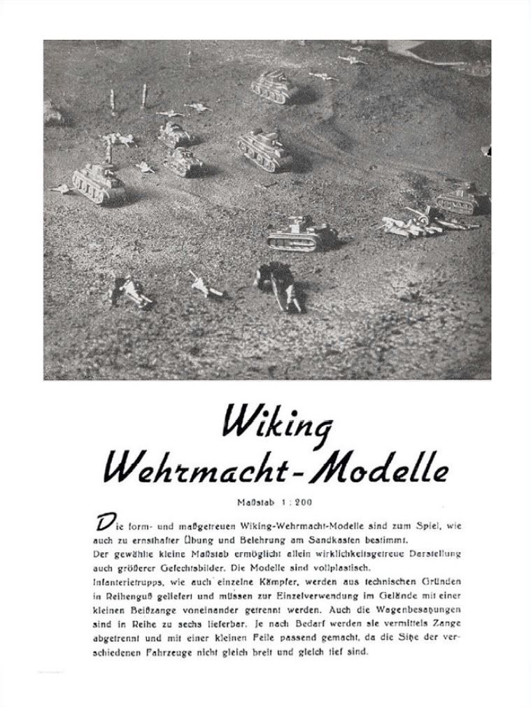 Wiking Catalogue 1939