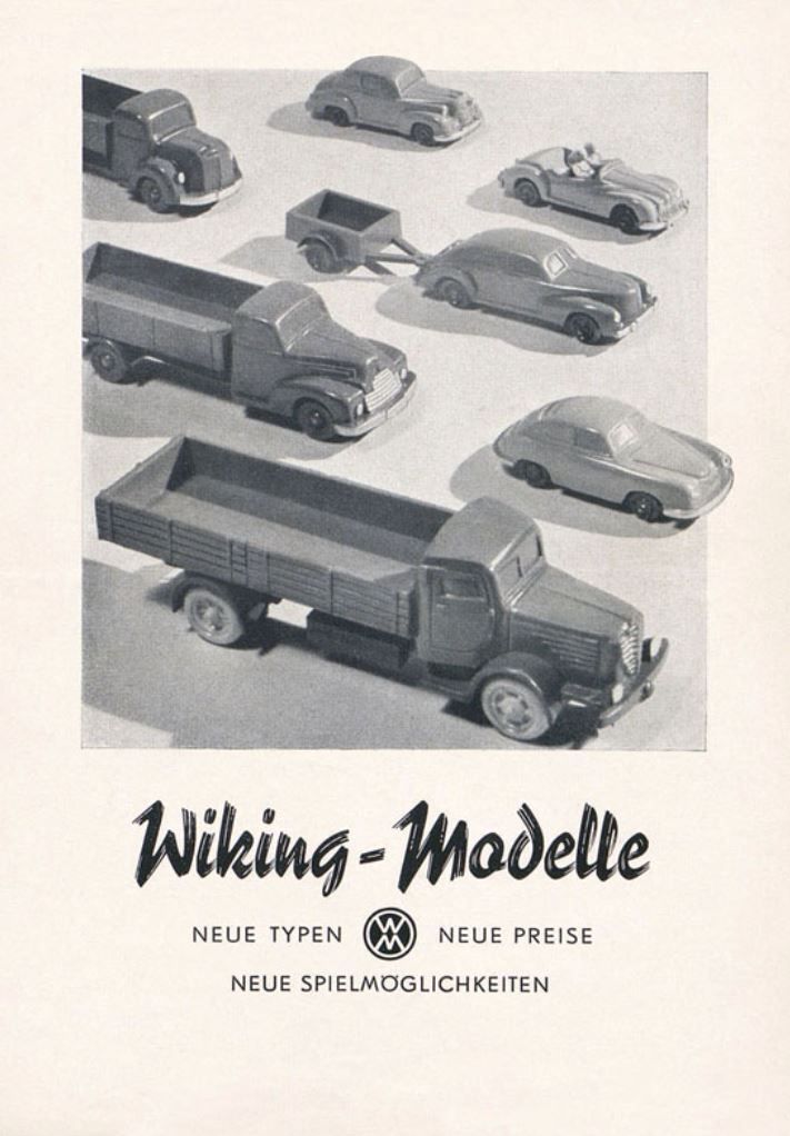 Wiking Catalogue 1952