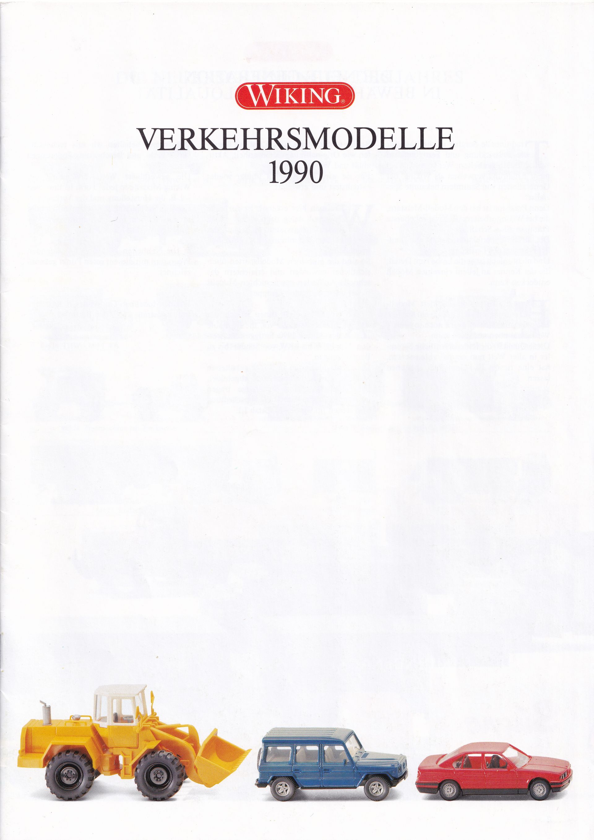 Wiking Katalog 1990