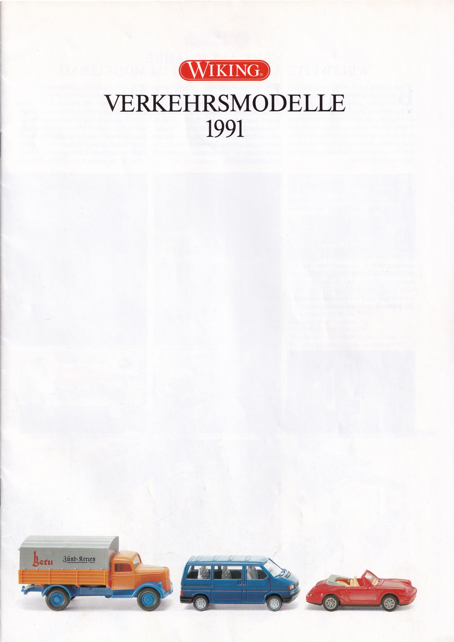 Wiking Katalog 1991