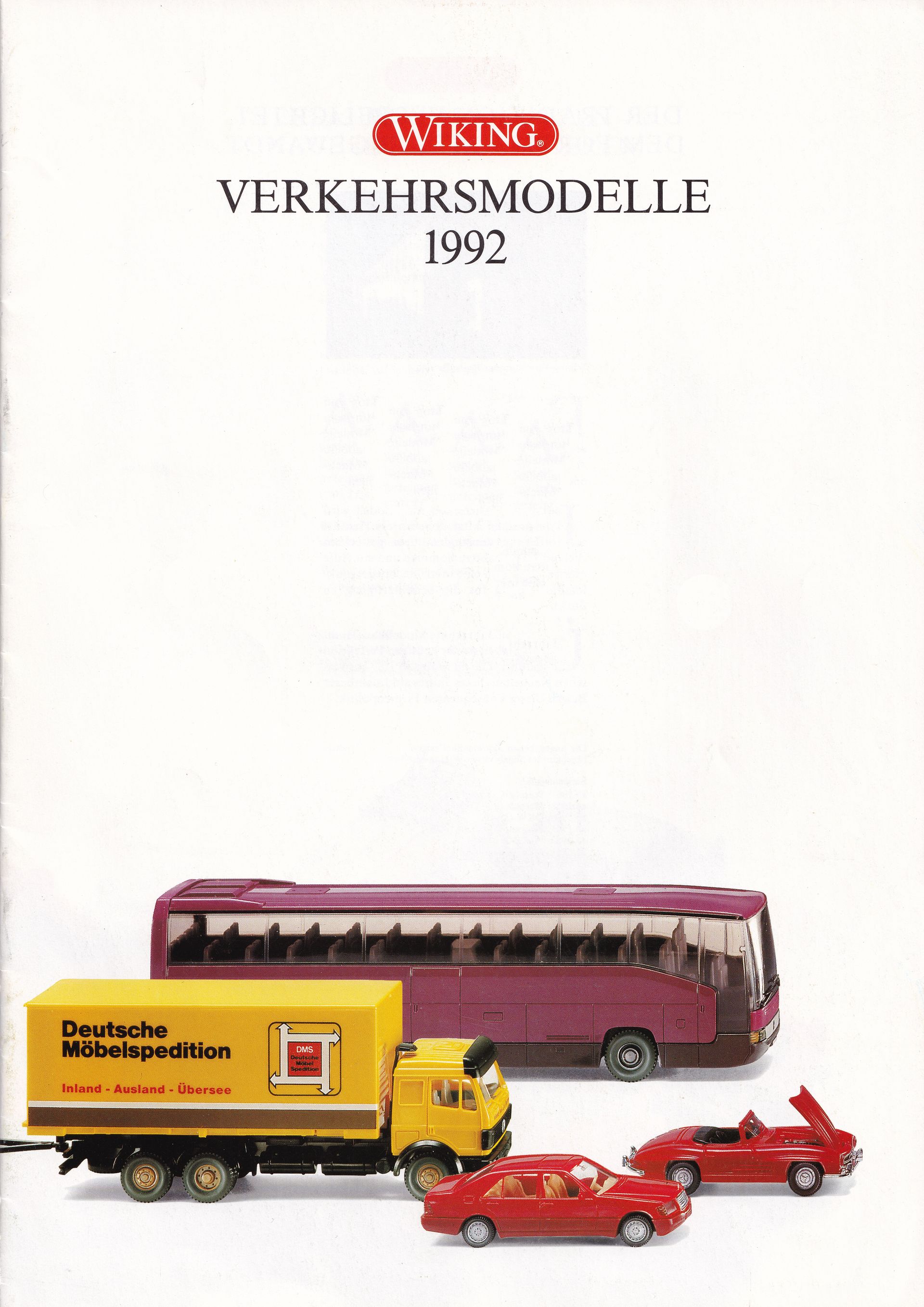 Wiking Catalogue 1992