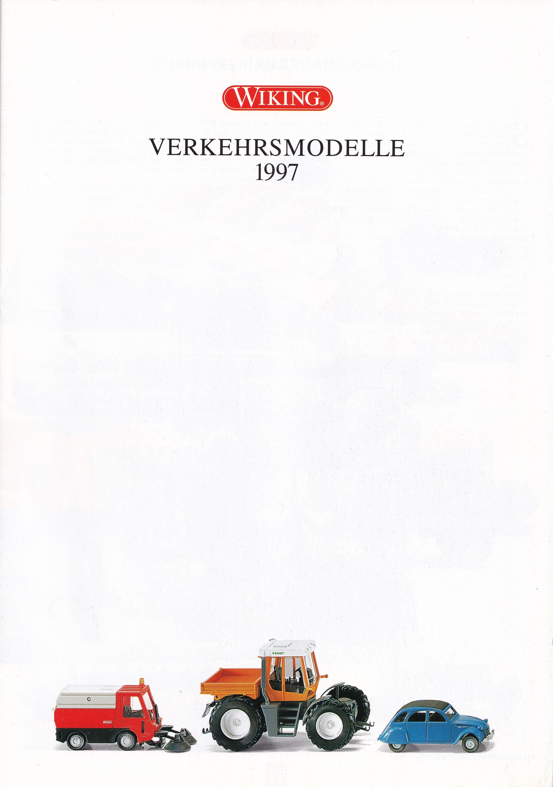 Wiking Catalogue 1997