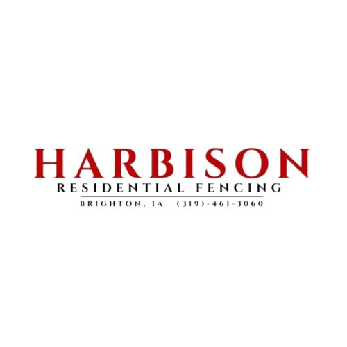A logo for harbison residential fencing in brighton , texas