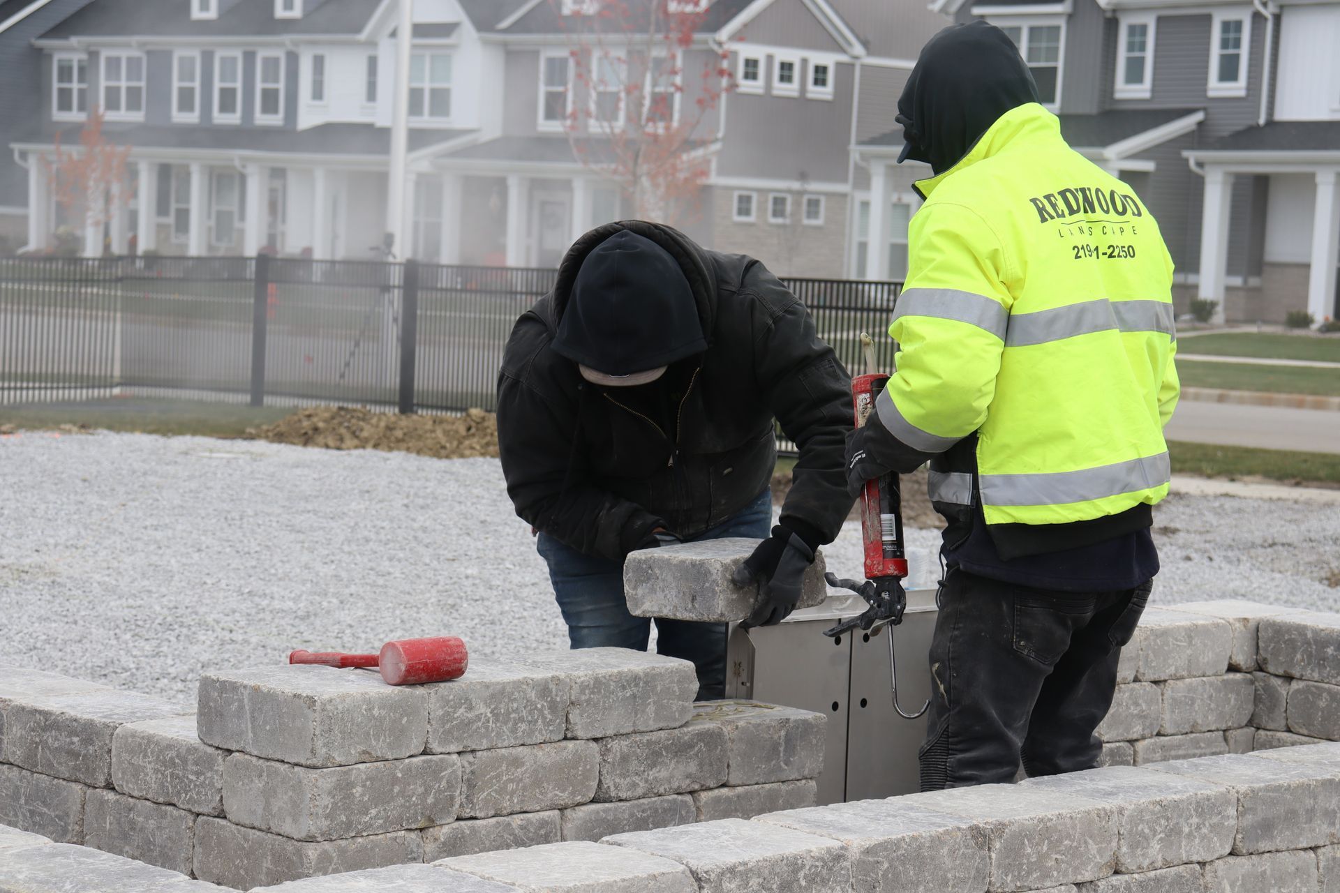 Commercial landscape design for office buildings in Chicagoland