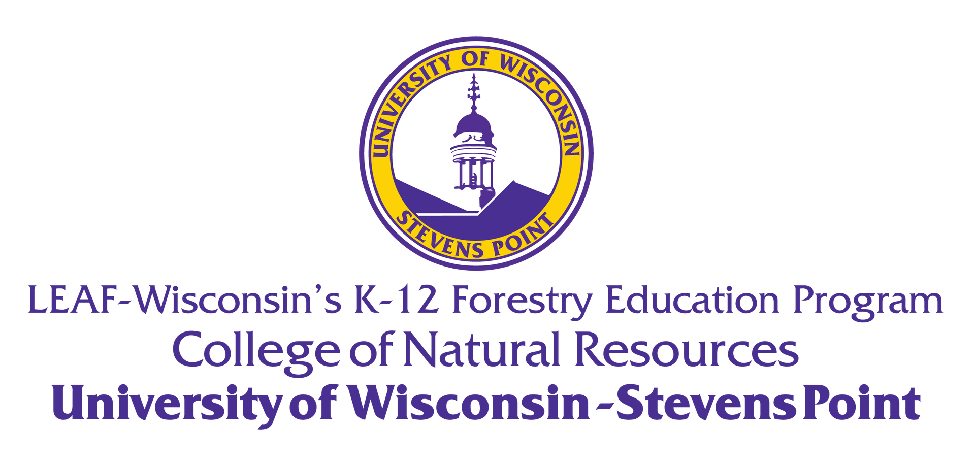LEAF Wisconsin's K-12 Forestry Education Program logo
