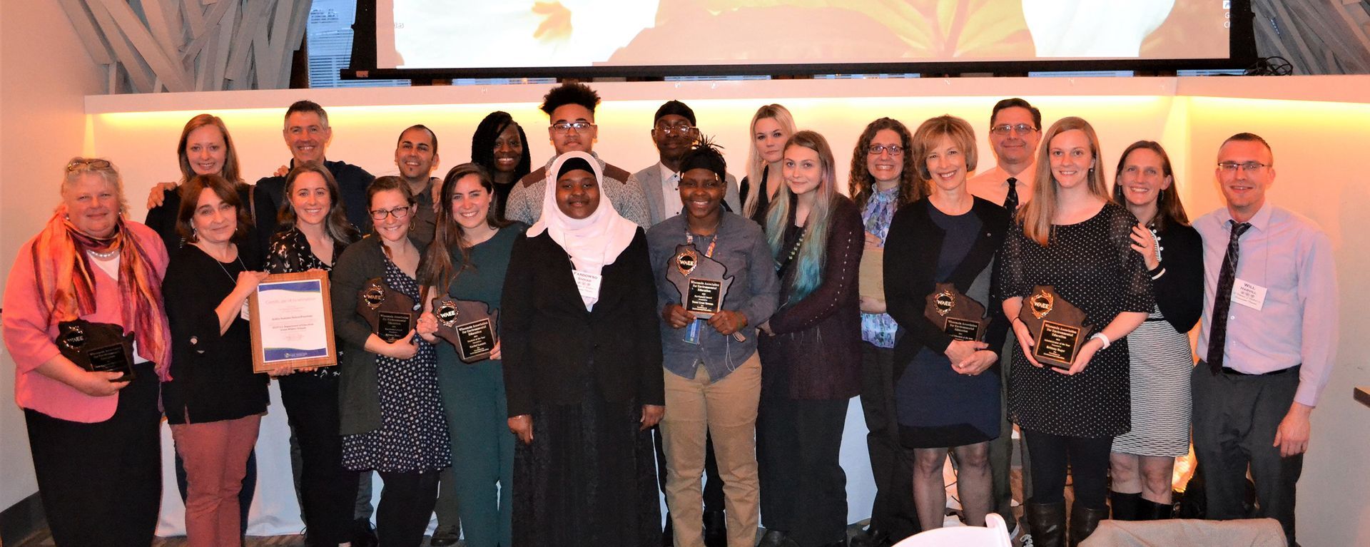 Group of award winners