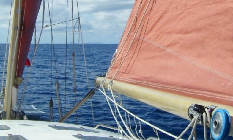 1975 Nicholson 42 Mainsail and mizzen mast
