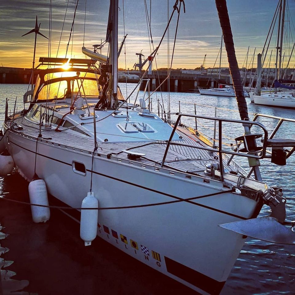 Feeling 486 at sunset