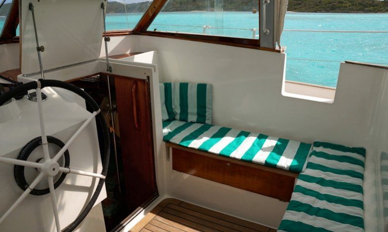 Nicholson 42 Cockpit