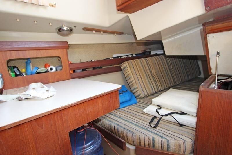 1983 O'Day 34 Nav station