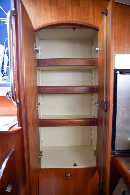 Hunter 44 DS pantry cupboard