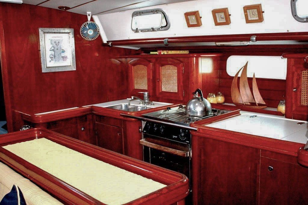 Beneteau 50 galley