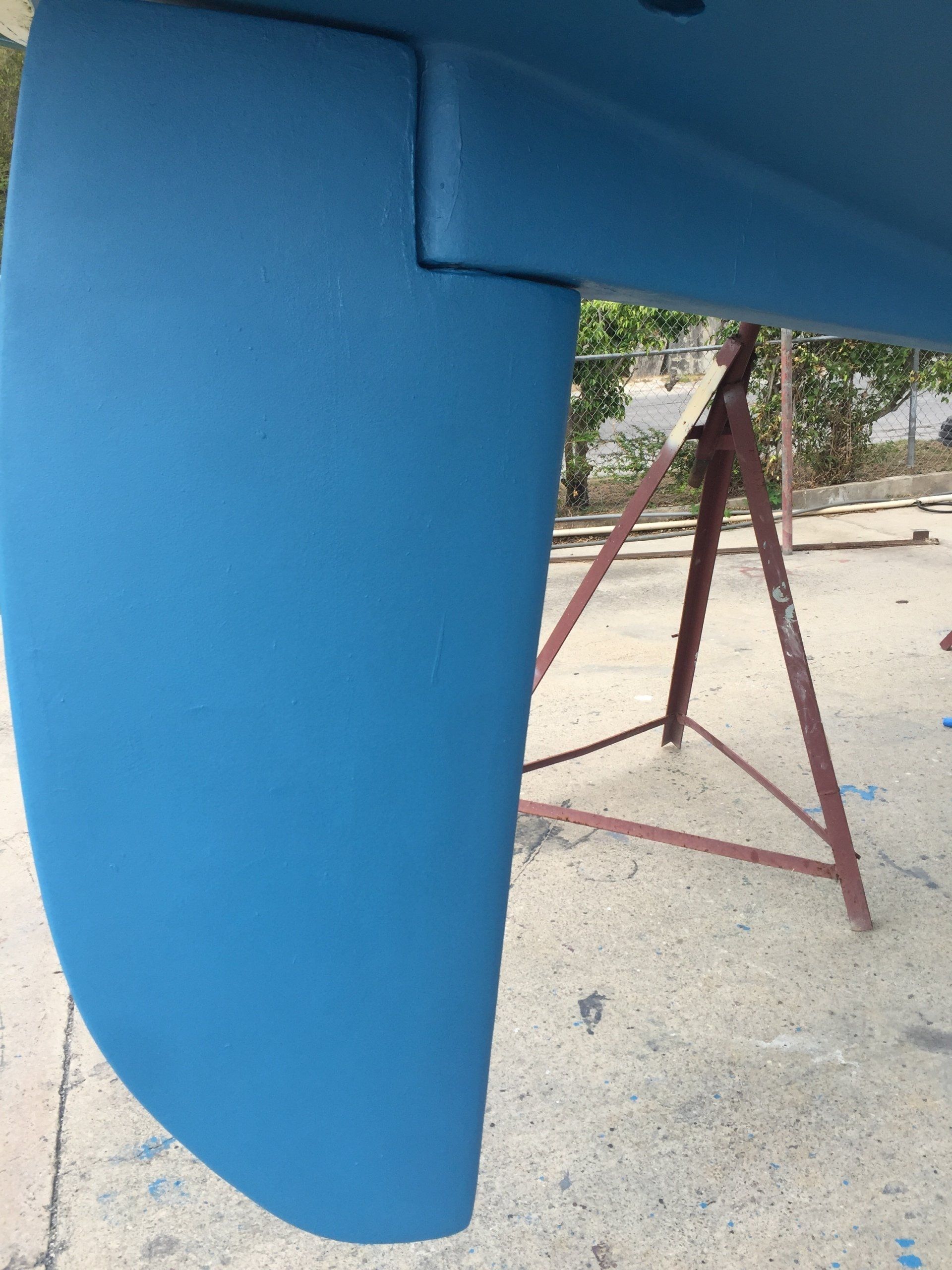 Wauqueiz Centurion 40 rudder