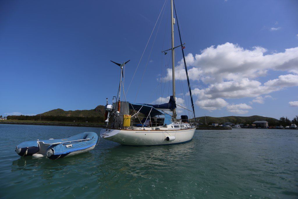 1974 Hustler 35 Sail Boat For Sale - www. lighthouseyachting.com
