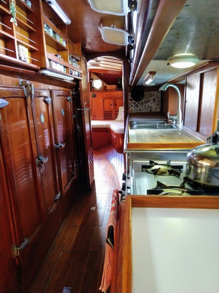 Aleautian 51 galley - www.lighthouseyachting.com