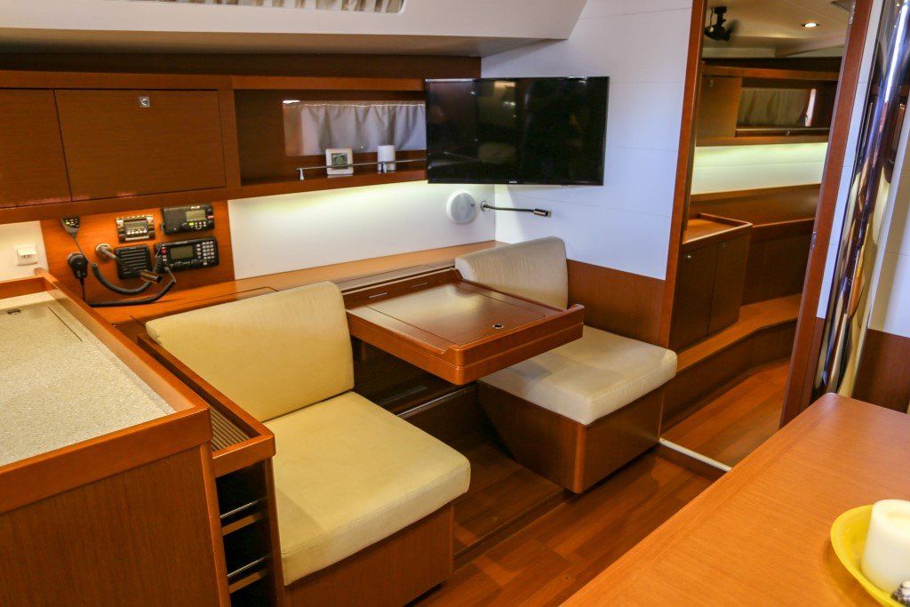 Beneteau Oceanis 45 navigation station