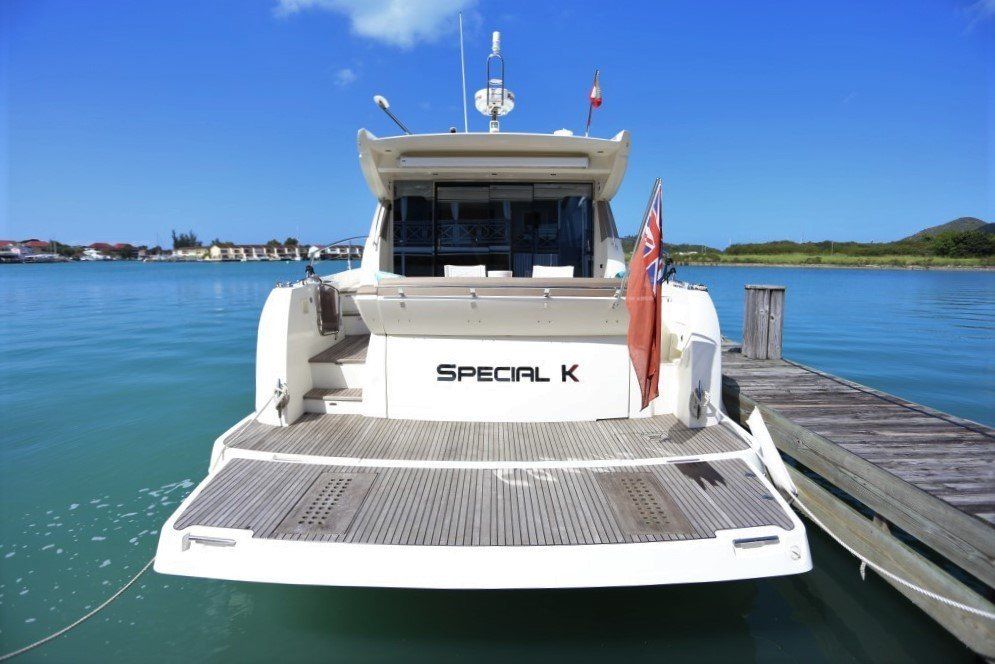 2017 Prestige 500S aft deck