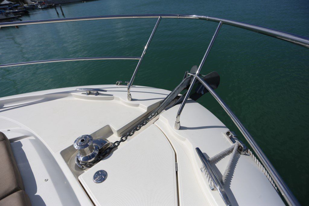 2017 Prestige 500S anchor roller