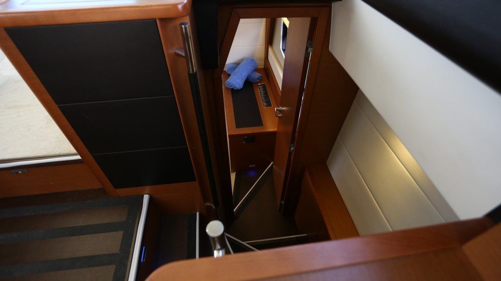 2017 Prestige 500S access to master aft stateroom