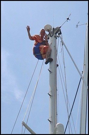 Warrior 40 new wind instrument being installed