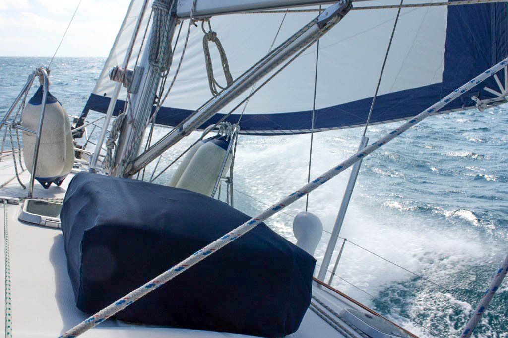 Beneteau 50 sails