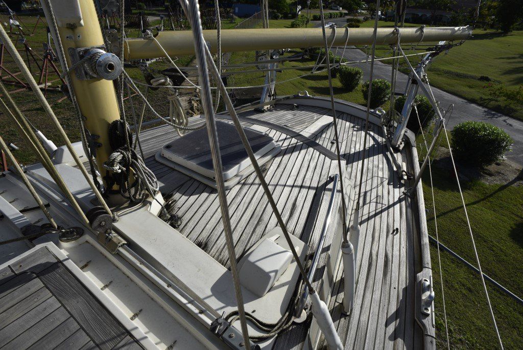 1975 Nicholson 42 Aft deck