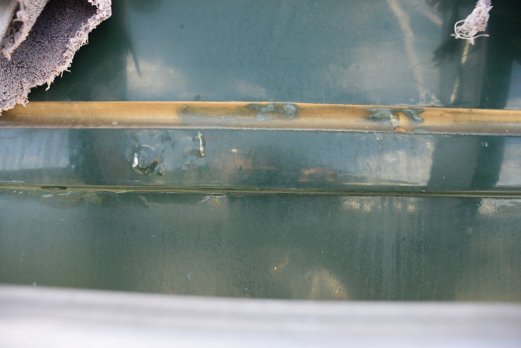 1975 Nicholson 42 Blistering