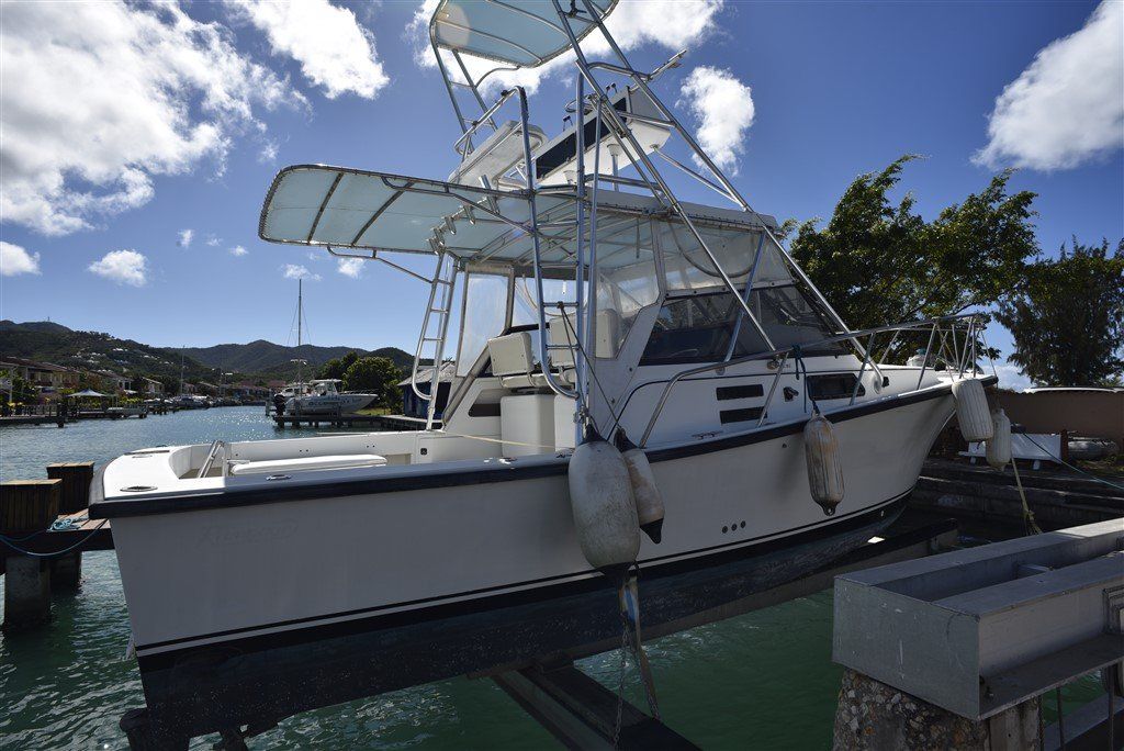 1992 Rampage Sport Fisherman power boat For Sale - www.lighthouseyachting.com