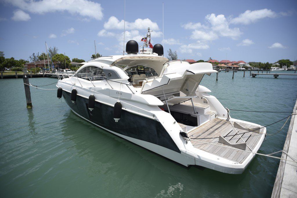 2011 Sessa Marine C44 port stern