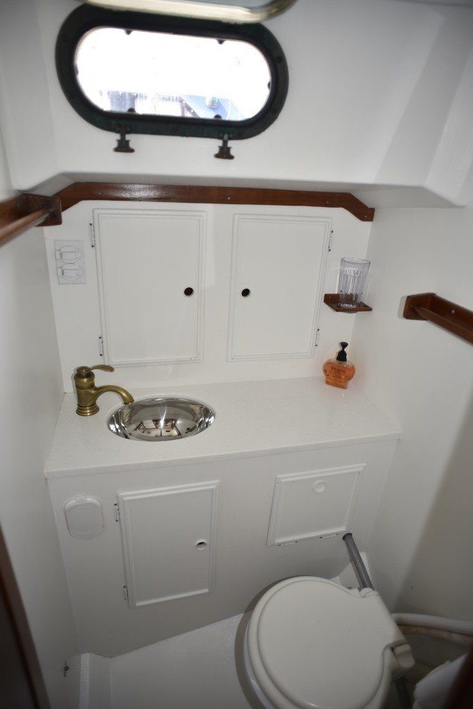 1981 Cape Dory 33 bathroom refit